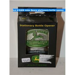 John Deere stationary bottle opener
