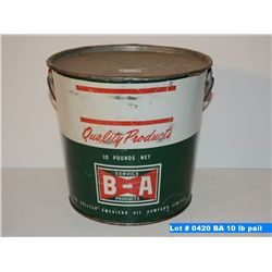 BA 10 lb pail