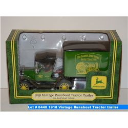 1918 Vintage Runabout Tractor trailer