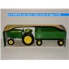 Image 1 : Ertl John Deere utility tractor & wagon (1:16)