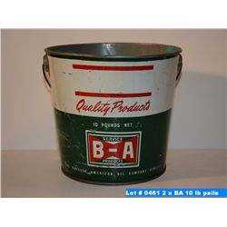 2 x BA 10 lb pails