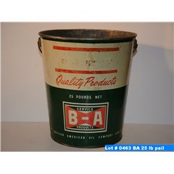 BA 25 lb pail