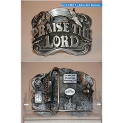 7 x Bible Belt Buckles
