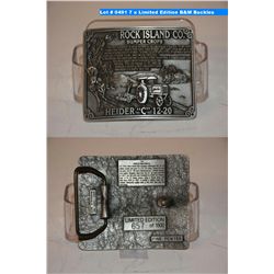 7 x Limited Edition B&M Buckles