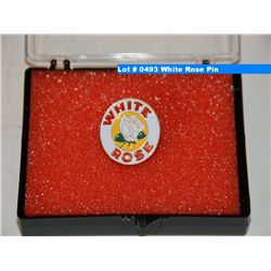 White Rose Pin