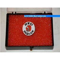 Red Indian pin
