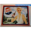 Image 1 : metal Pepsi-cola sign