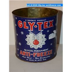 Gly-tex antifreeze can