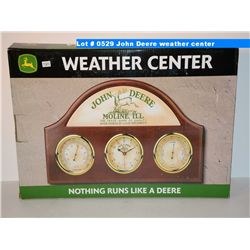 John Deere weather center
