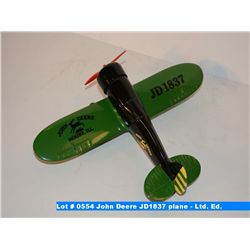 John Deere JD1837 plane - Ltd. Ed.