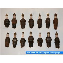 14 x Champion spark plugs