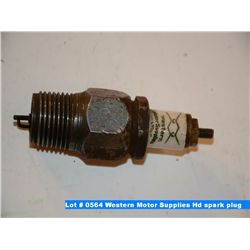 Western Motor Supplies Hd spark plug