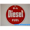 Image 1 : BA diesel fuel metal sign