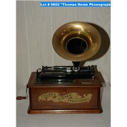 "Thomas Home Phonograph" radio/cassette player