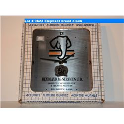 Elephant brand clock