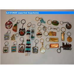 assorted keychains
