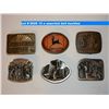 Image 3 : 15 x assorted belt buckles