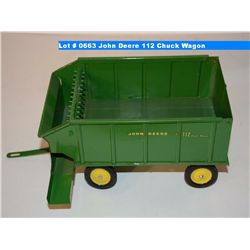 John Deere 112 Chuck Wagon