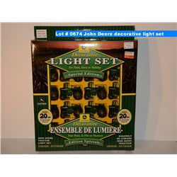 John Deere decorative light set