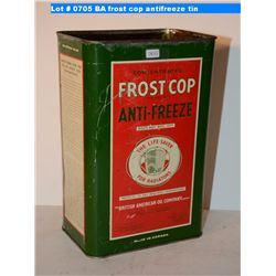 BA frost cop antifreeze tin