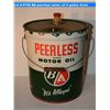 Image 1 : BA peerless motor oil 5 gallon drum