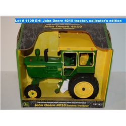 Ertl John Deere 4010 tractor, collector's edition