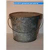Image 1 : galvanized pail with lid