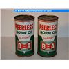 Image 1 : BA peerless motor oil cans