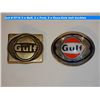 Image 1 : 2 x Gulf, 2 x Ford, 2 x Coca-Cola belt buckles