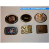 Image 1 : 6 x assorted belt buckles