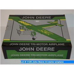 John Deere tri-motor airplane