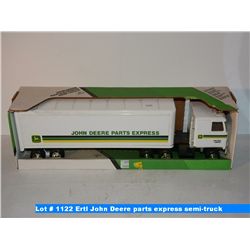 Ertl John Deere parts express semi-truck