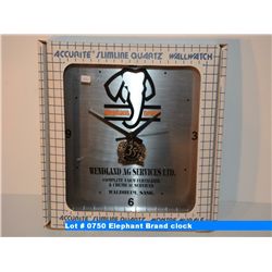 Elephant Brand clock