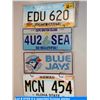 Image 1 : 4 x assorted license plates