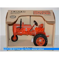 Ertl Case vac tractor, special edition