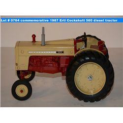 Farm Toy Museum commemorative 1987 Ertl Cockshutt 560 diesel tractor