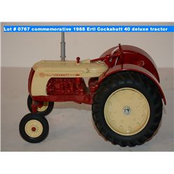 Farm Toy Museum commemorative 1988 Ertl Cockshutt 40 deluxe tractor