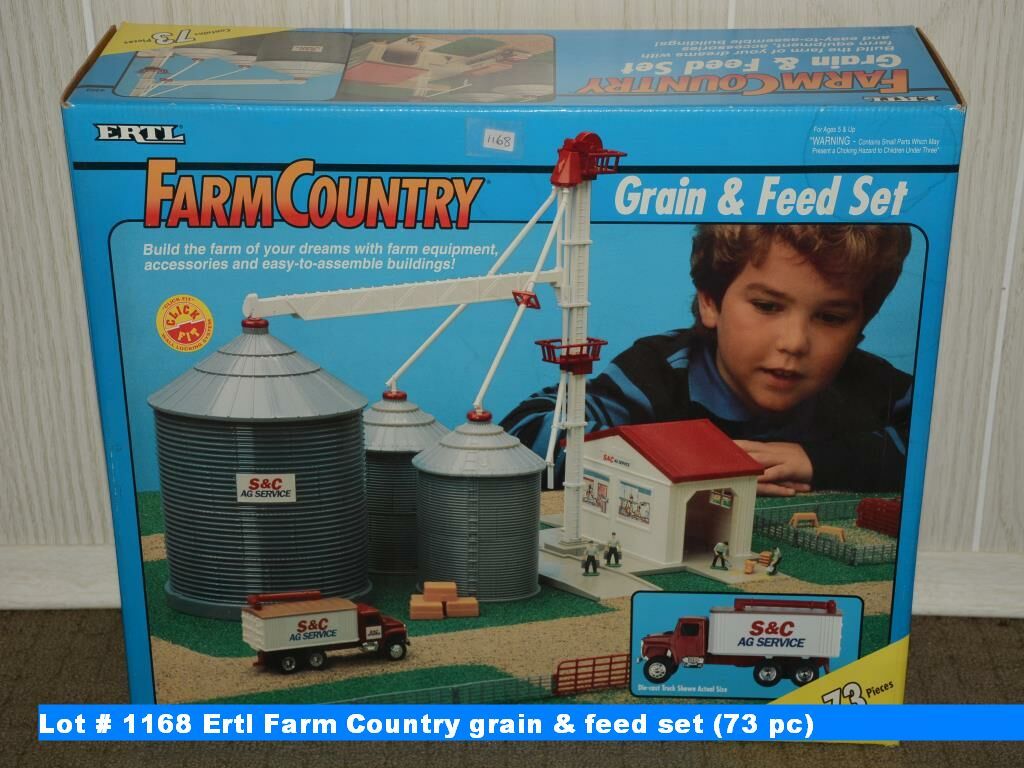 ertl grain feed set