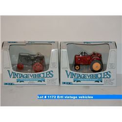 Ertl vintage vehicles - McCormick-Deering Farmall & Massey-Harris 44 tractor