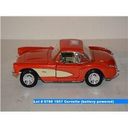 1957 Corvette (battery powered)