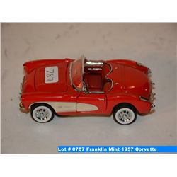 Franklin Mint 1957 Corvette
