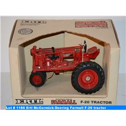Ertl McCormick-Deering Farmall F-20 tractor, special edition