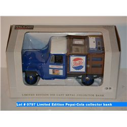 Limited Edition Pepsi-Cola collector bank