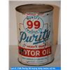Image 3 : Purity 99 heavy duty motor oil tin