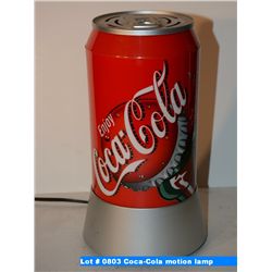 Coca-Cola motion lamp