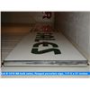 Image 2 : BA bulk sales, flanged porcelain sign, 117.5 x 21 inches
