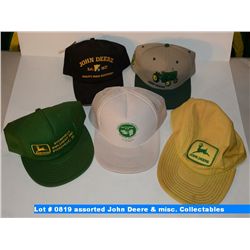 assorted John Deere & misc. Collectables