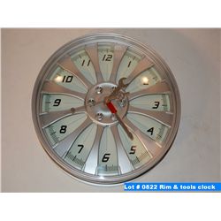Rim & Tools clock