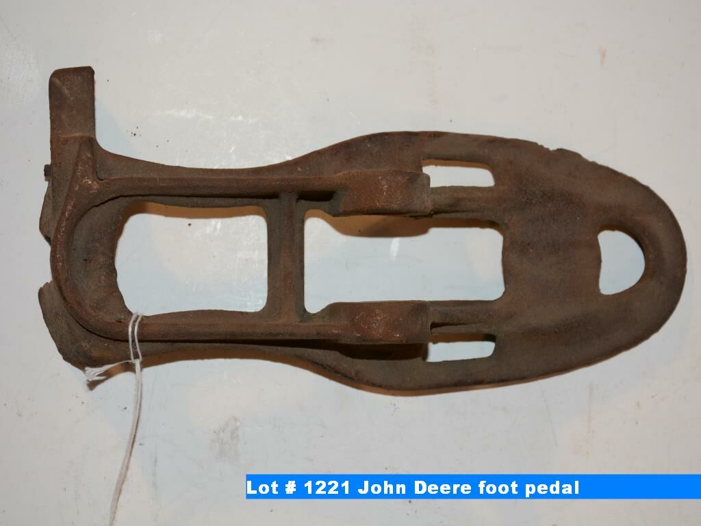 John Deere foot pedal