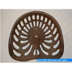 #79 cast iron seat